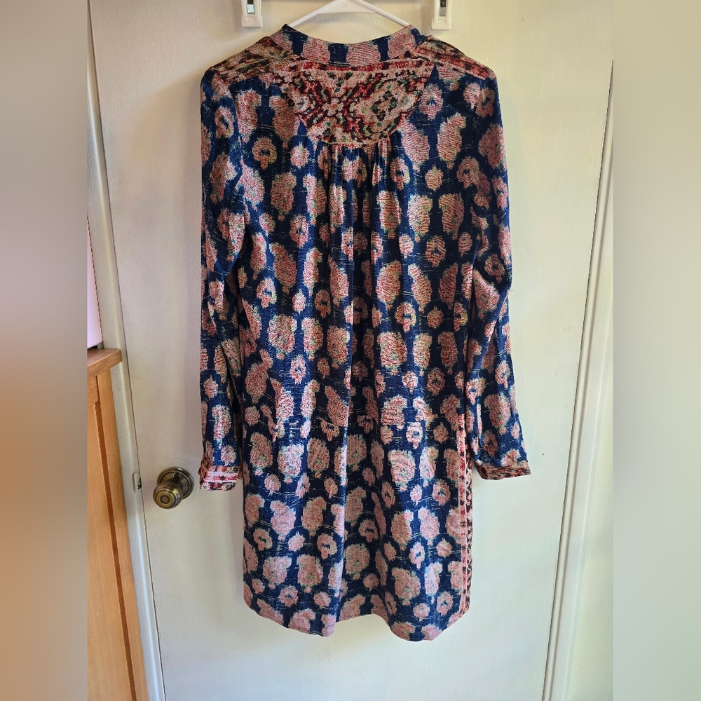 Anthropologie Tiny Floral Patterned Long Sleeve Dress Small NWOT - Picture 8 of 10